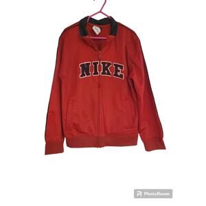 Boy's Red Nike Full Zip Lightweight Jacket/Pullover | Size 7